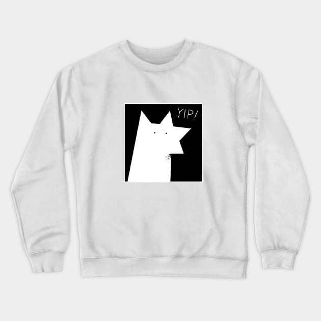 Yip! Crewneck Sweatshirt by Pitchcroft